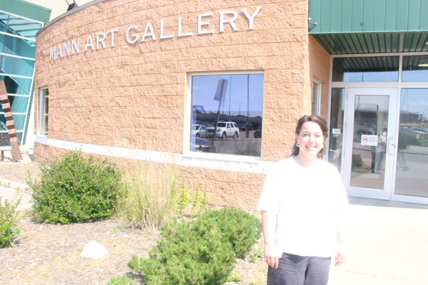 New Mann Art Gallery Artistic Director feeling welcomed by the community