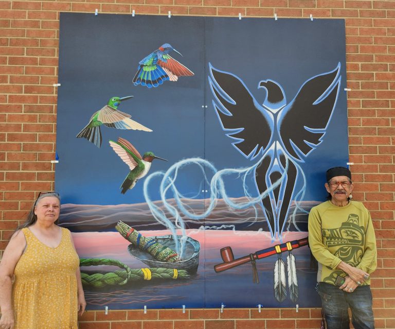 Third mural unveiled at Gateway Mall