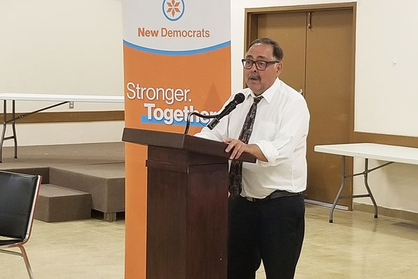 Lawyer and veteran Doug Racine wins NDP nomination in Saskatchewan Rivers