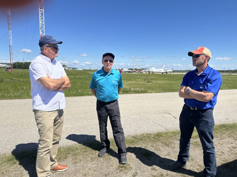 Hope Air pilots stop in La Ronge on Prairie Expedition 2024