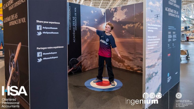 Experience aviation at Humboldt Museum with interactive exhibit