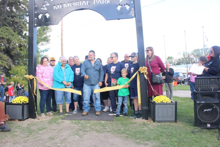 ‘My father will be watching’: Wes Petterson Memorial Park officially opens in Weldon