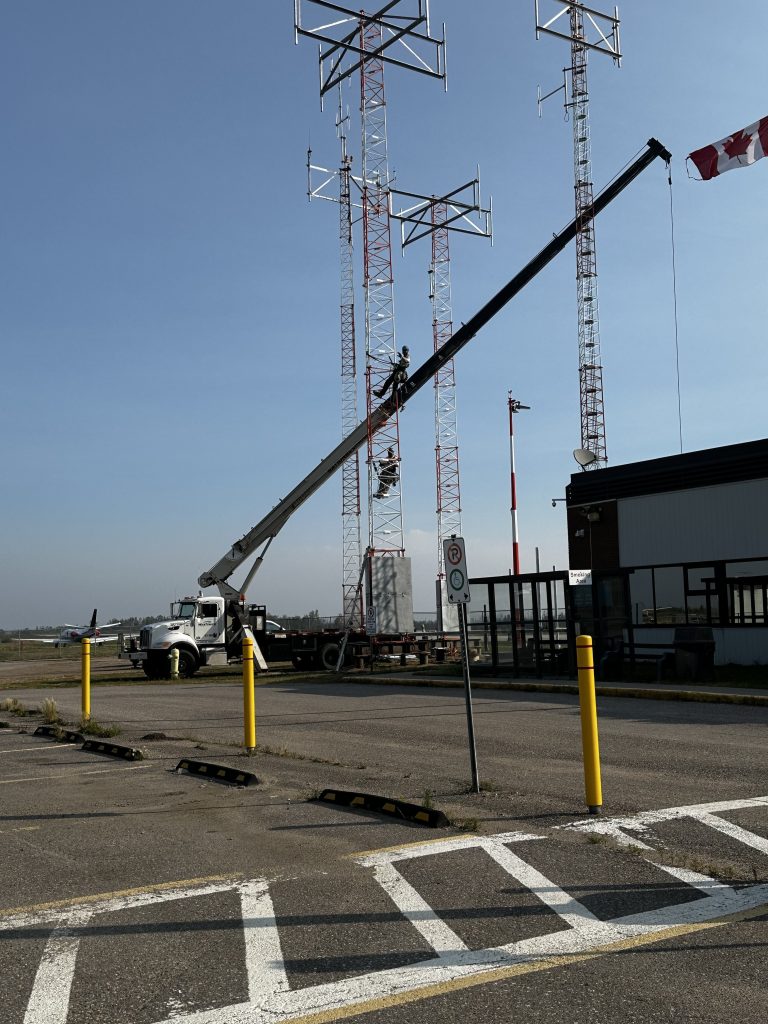 NAV Canada upgrades towers at the La Ronge airport